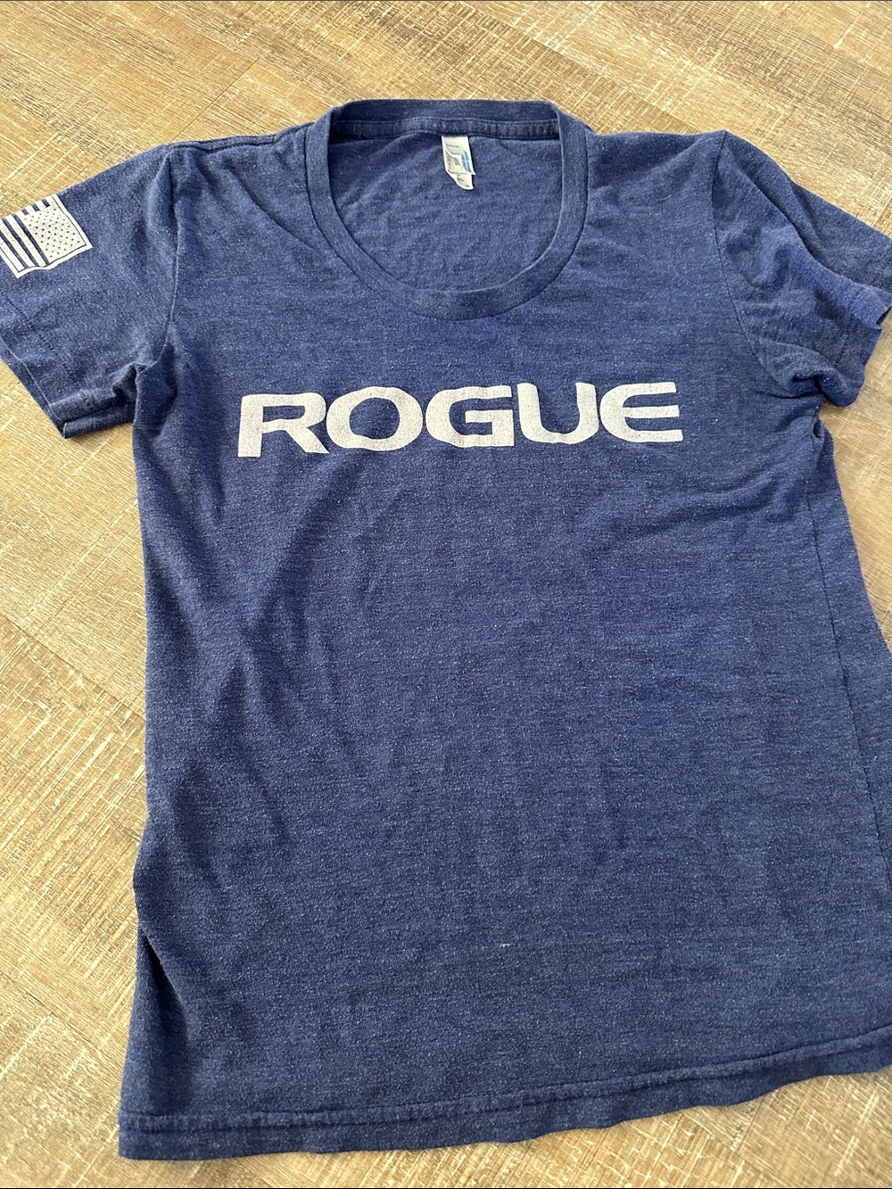 Rogue Navy Short-Sleeve Logo Tee